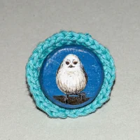 Broșă Pițigoi codat