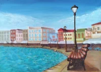 Vechiul port Chania, în Creta