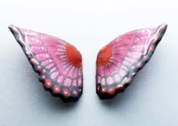Cercei din rășină - Barbie Mariposa