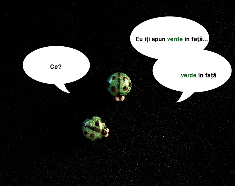 Cercei din rășină - Mămăruțe verde mint - imagine 5